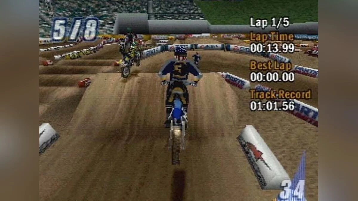 Скриншот из игры Supercross - 1
