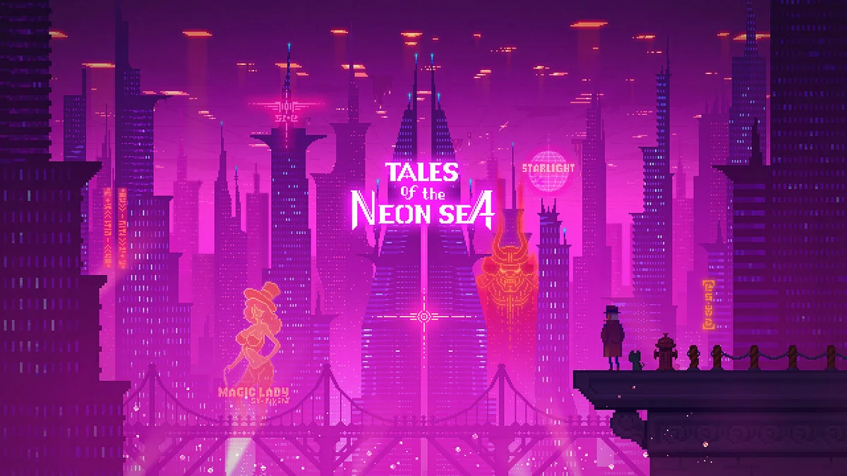 Скриншот из игры Tales of the Neon Sea - 25