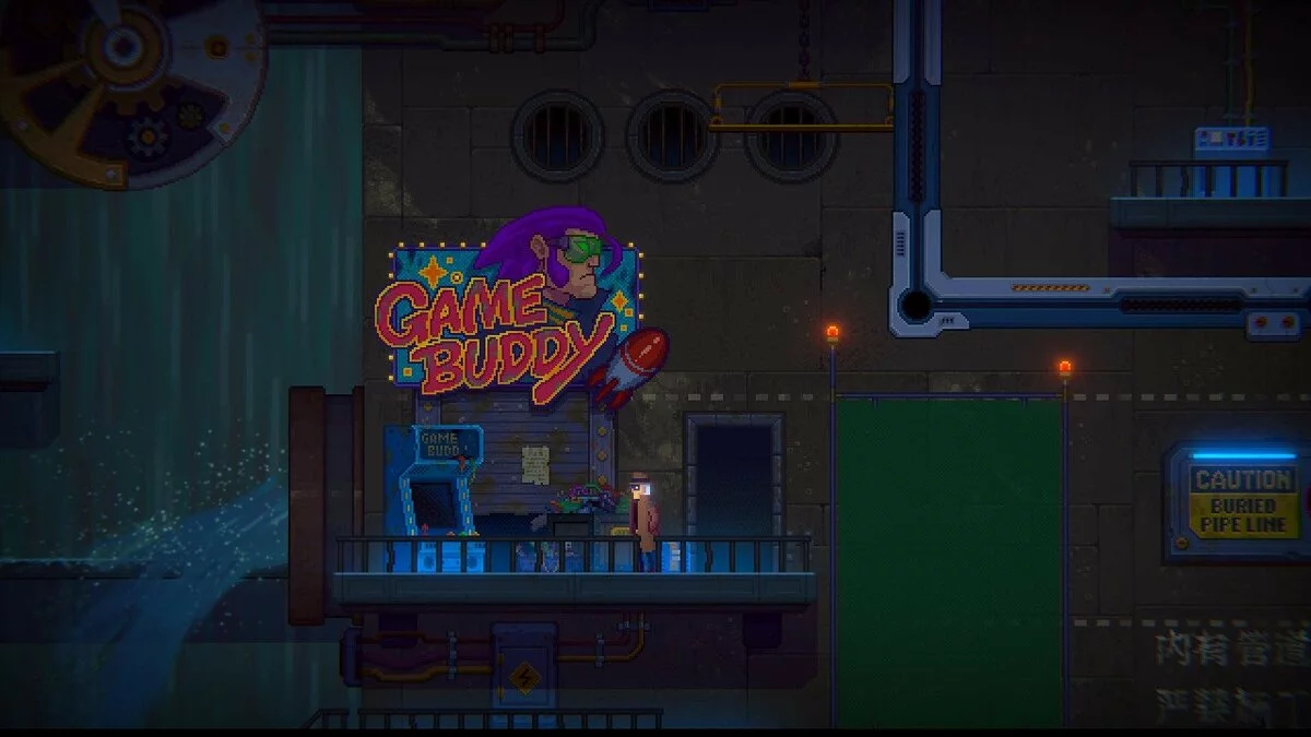 Скриншот из игры Tales of the Neon Sea - 27