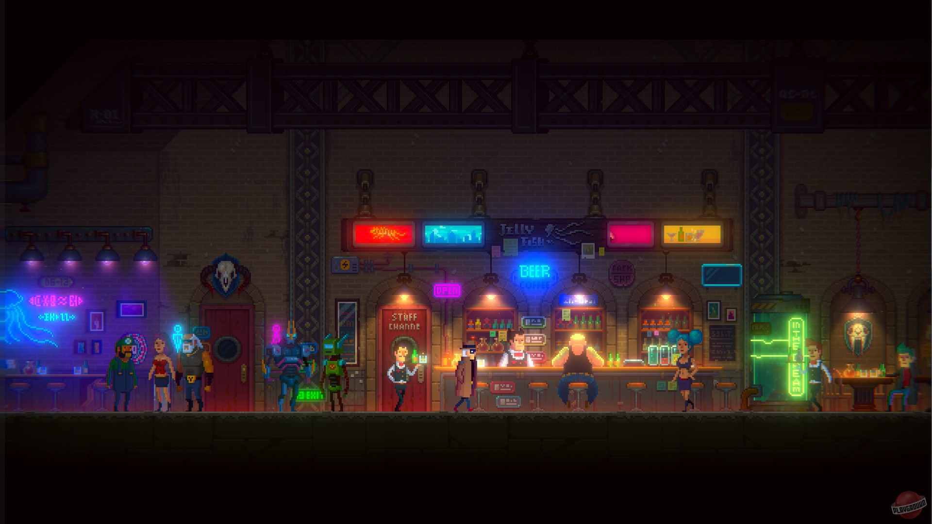 Скриншот из игры Tales of the Neon Sea - 52