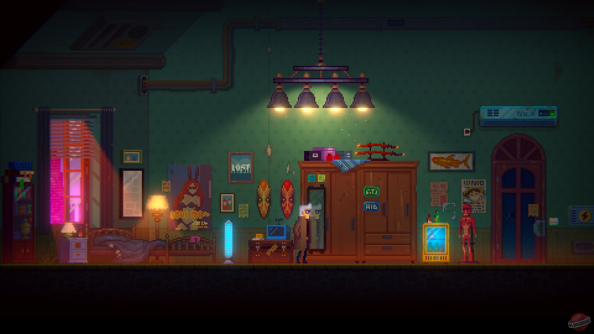 Скриншот из игры Tales of the Neon Sea - 50