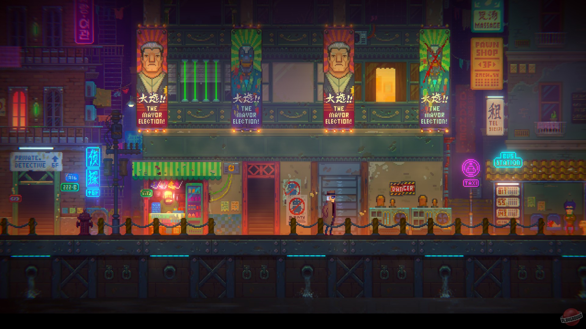 Скриншот из игры Tales of the Neon Sea - 46