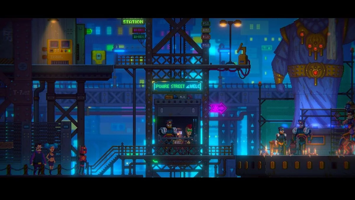 Скриншот из игры Tales of the Neon Sea - 20