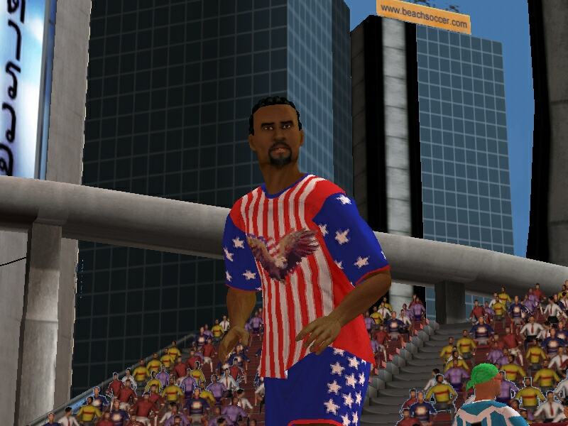 Скриншот из игры Pro Beach Soccer - 1