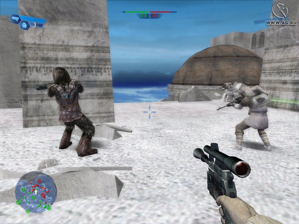 Скриншот из игры Star Wars: Battlefront (2004) - 233