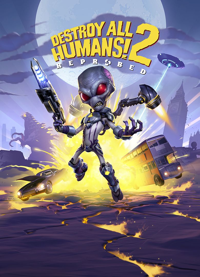 Обложка игры Destroy All Humans! 2