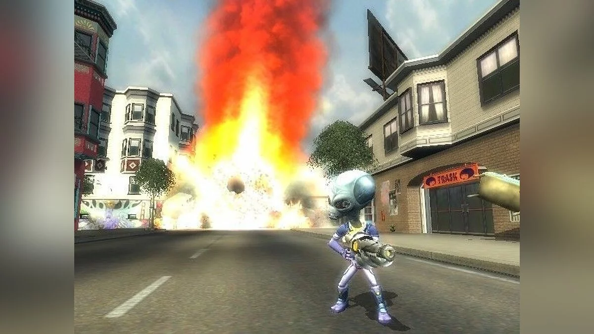 Скриншот из игры Destroy All Humans! 2 - 1