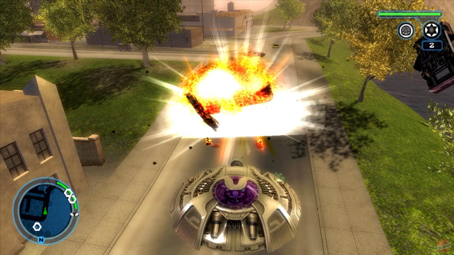 Скриншот из игры Destroy All Humans! 2 - 23