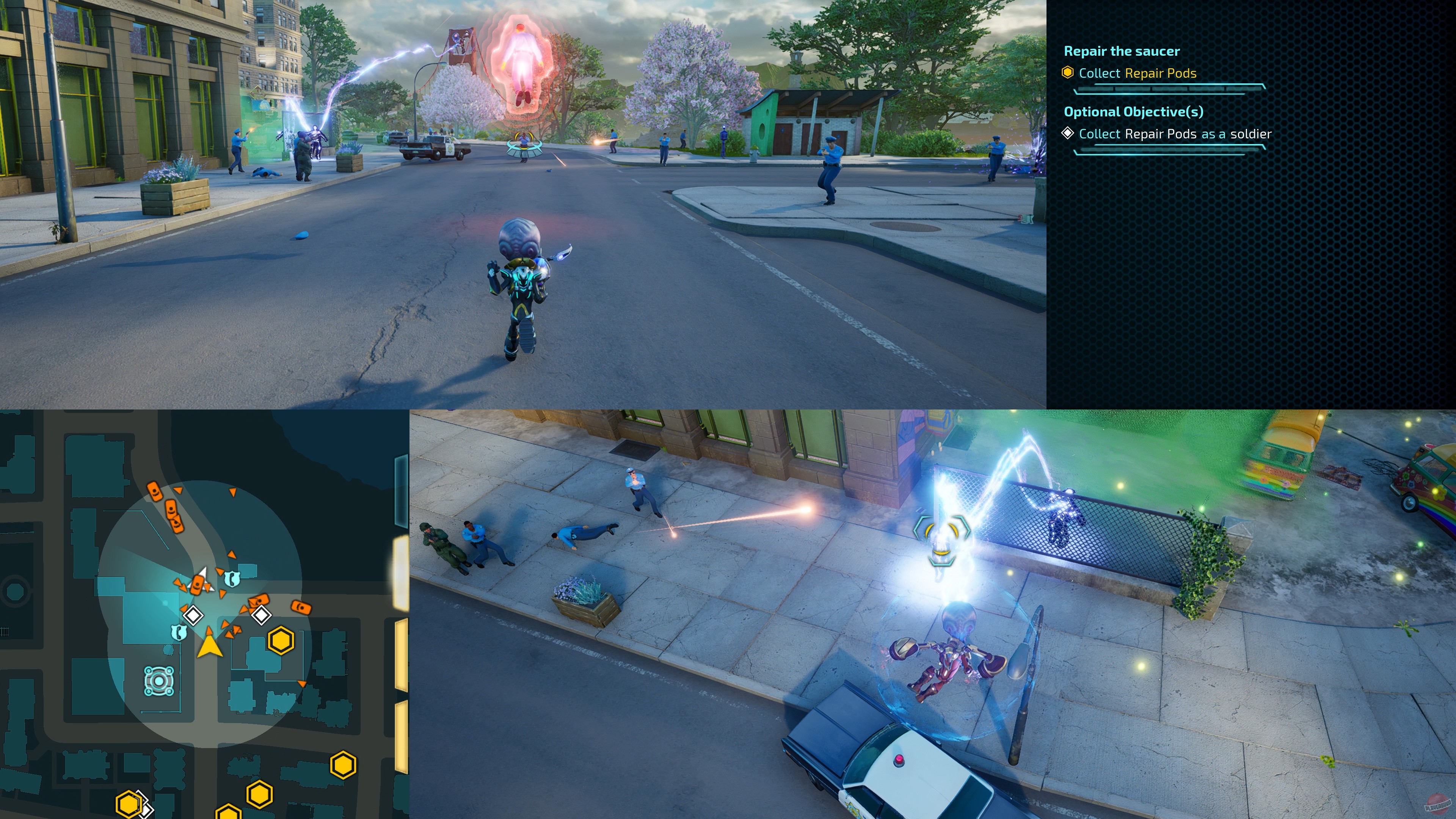 Скриншот из игры Destroy All Humans! 2 - 36