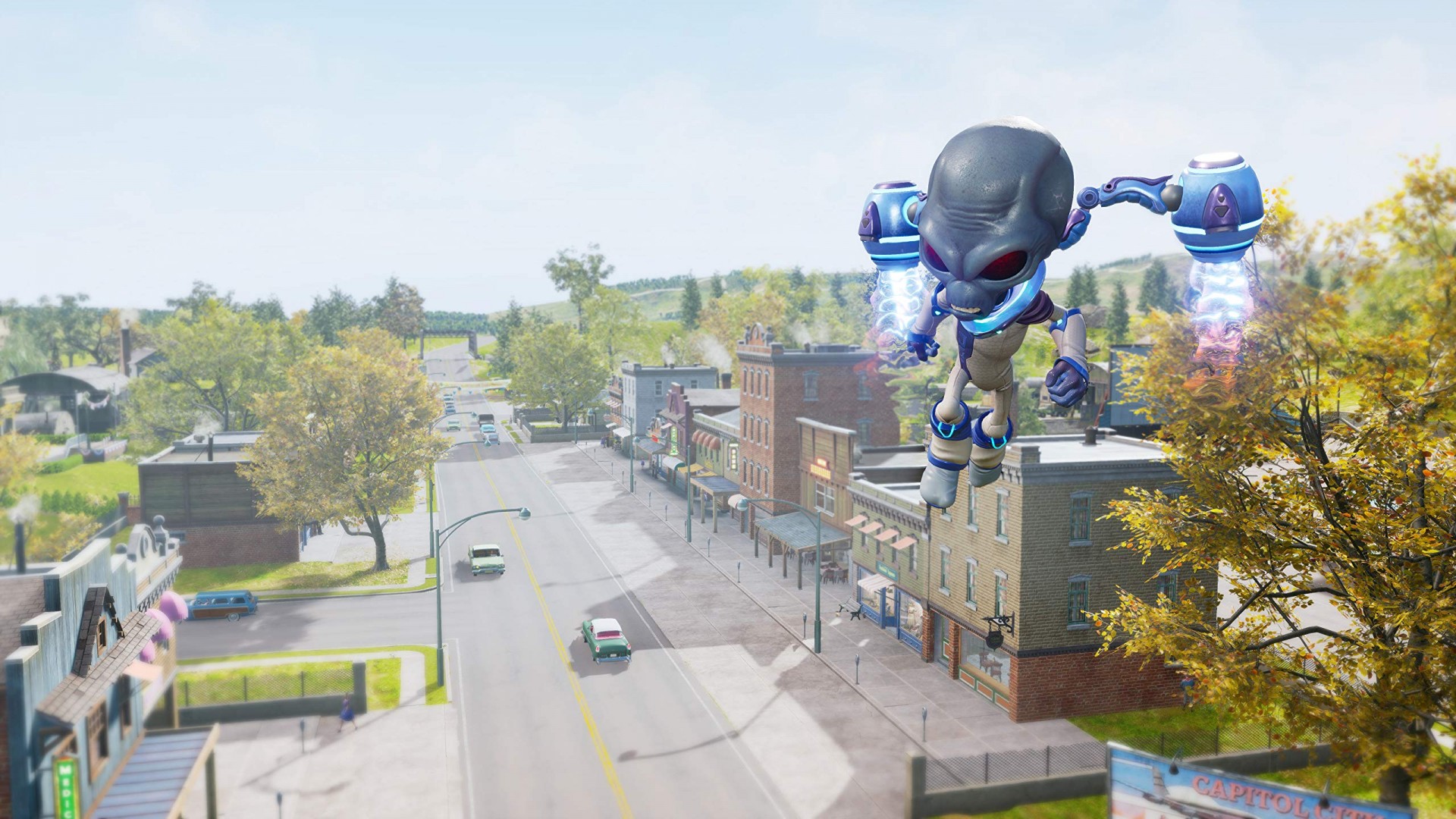 Скриншот из игры Destroy All Humans! - 2