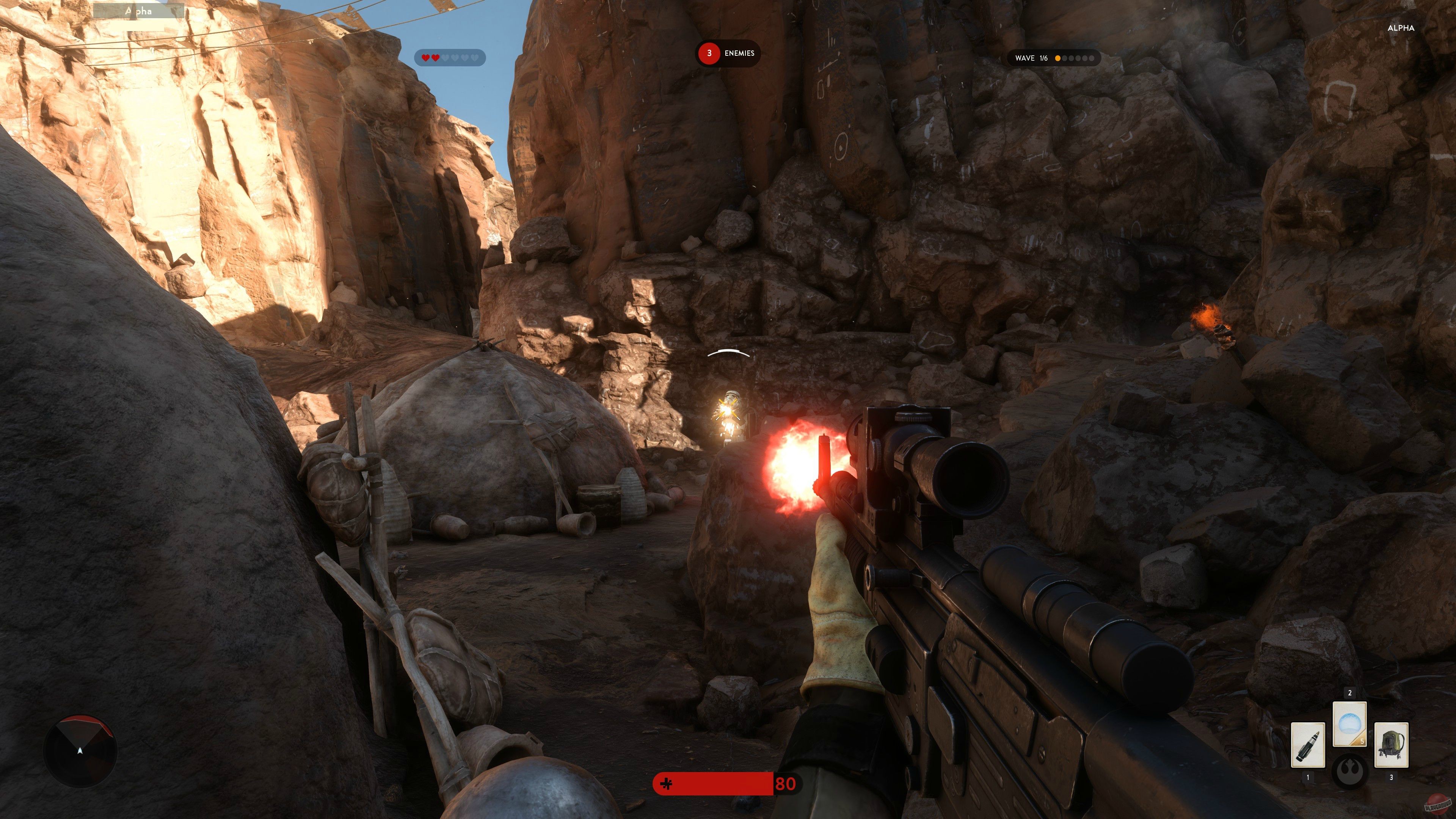 Скриншот из игры Star Wars: Battlefront - 64