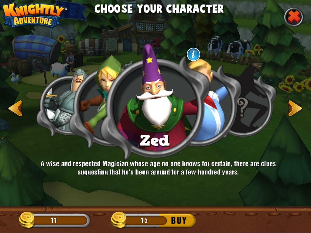 Скриншот из игры Knightly Adventure - 2