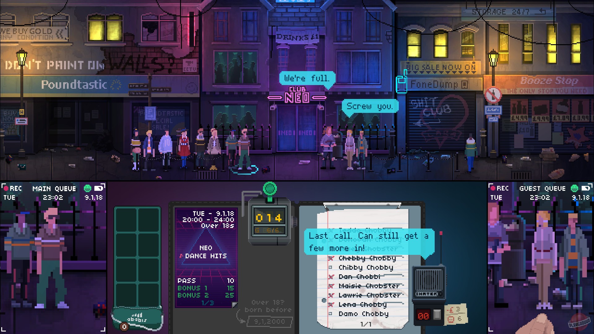 Скриншот из игры Not Tonight - 46