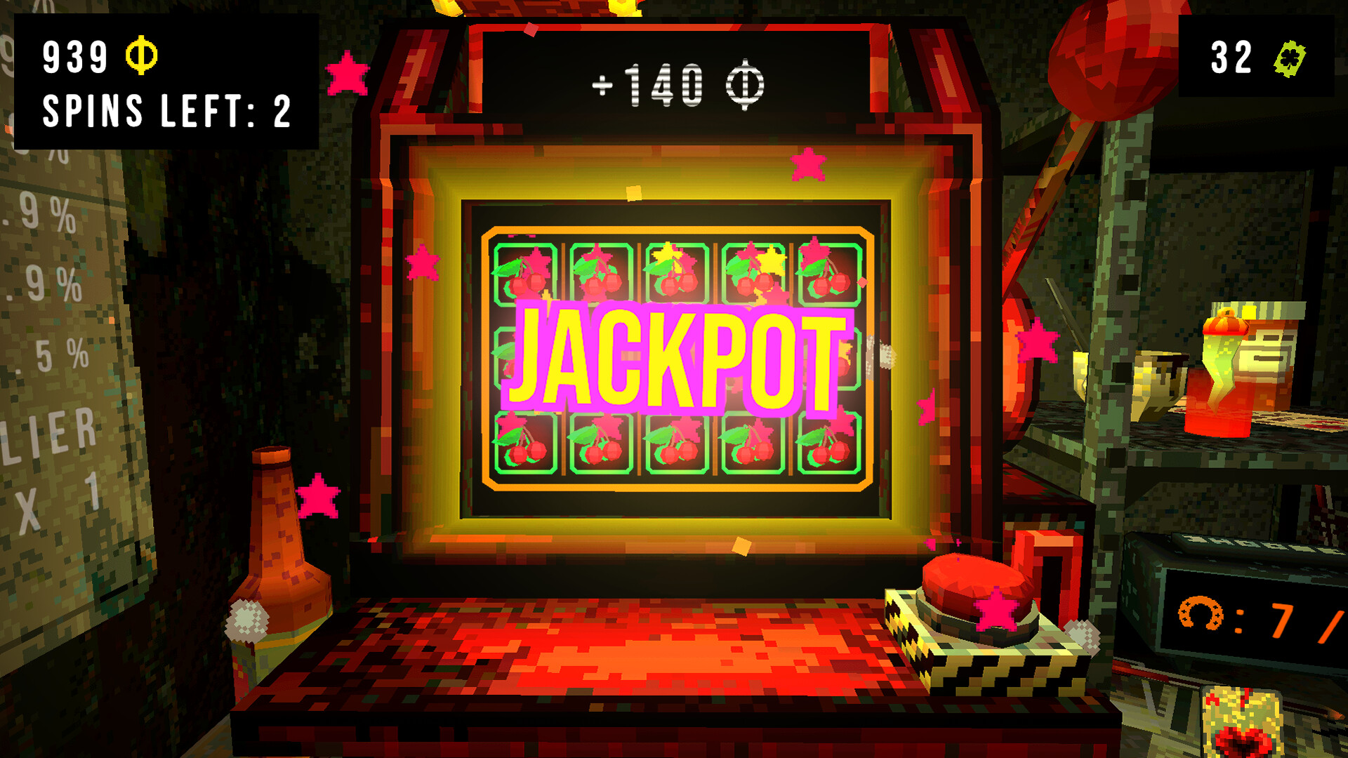 Скриншот из игры CloverPit - 5