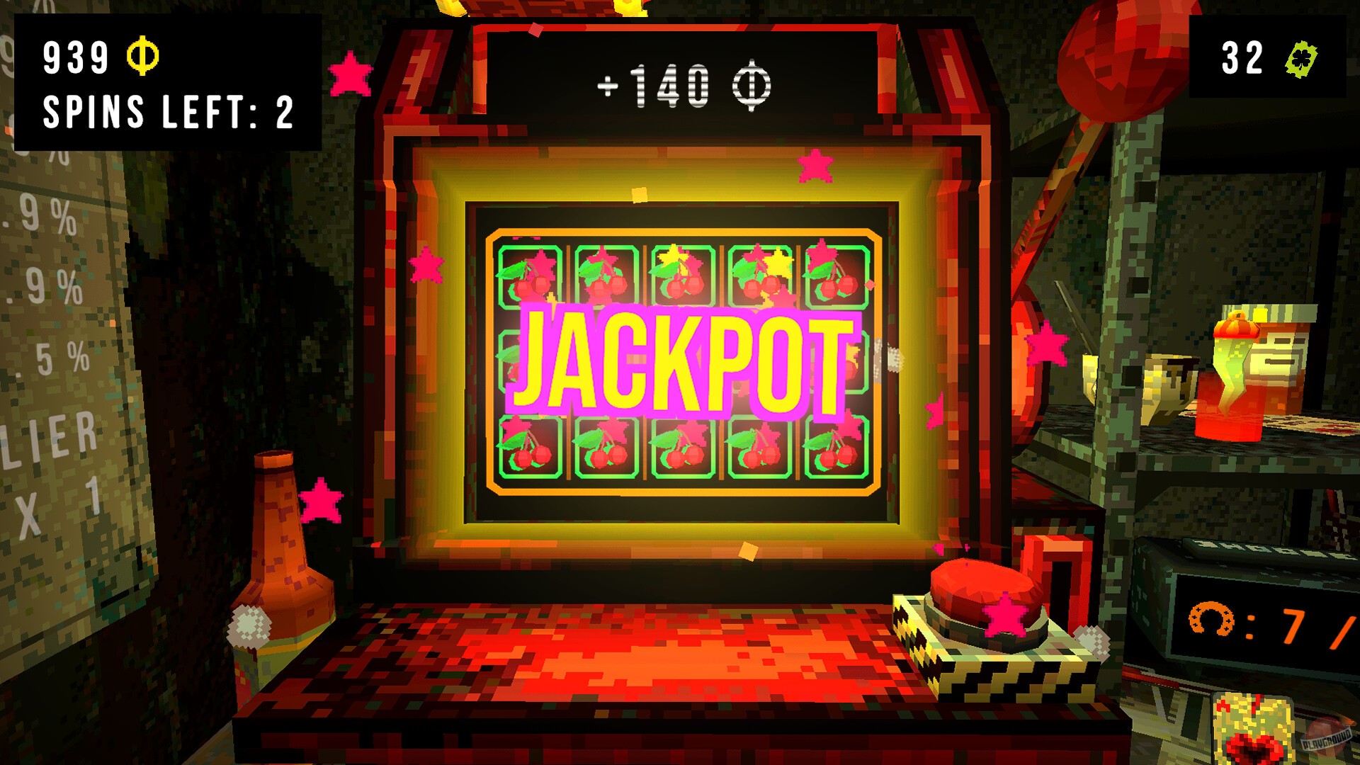 Скриншот из игры CloverPit - 22