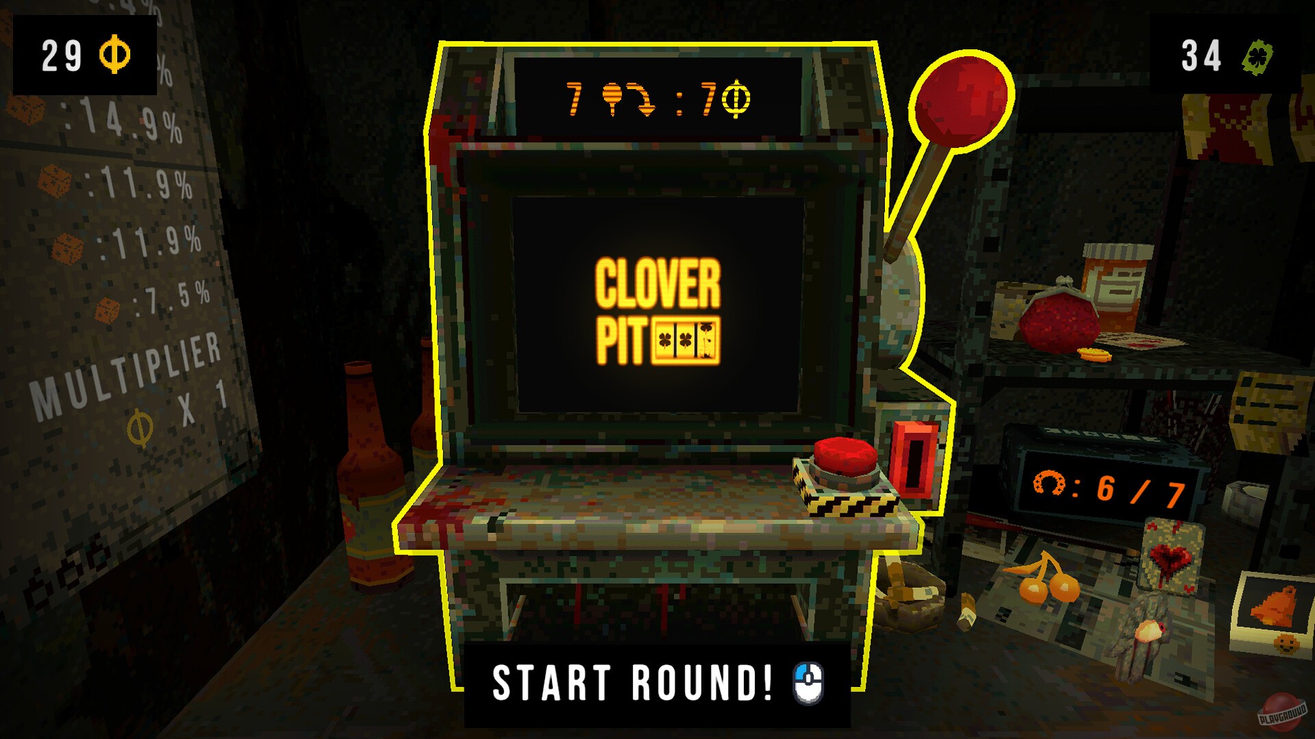 Скриншот из игры CloverPit - 16