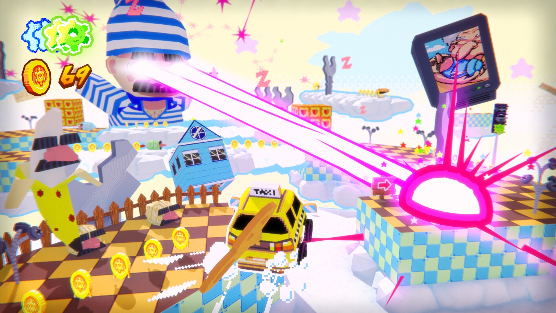 Скриншот из игры Yellow Taxi Goes Vroom - 6