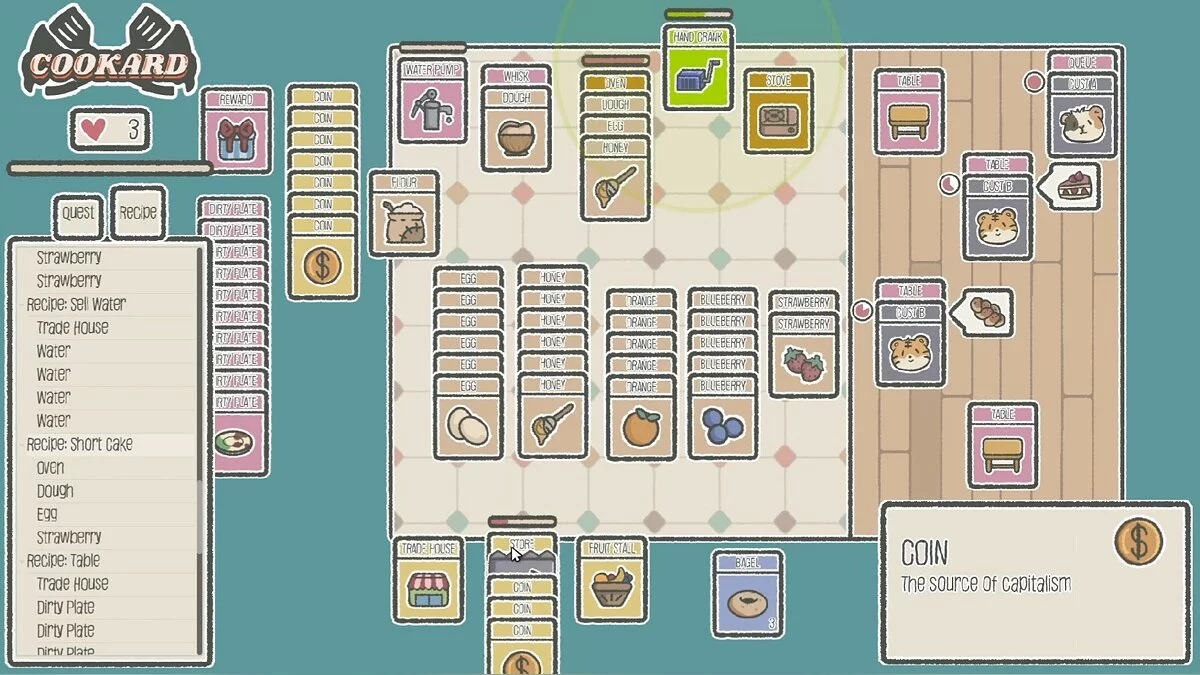 Скриншот из игры Cookard - 5