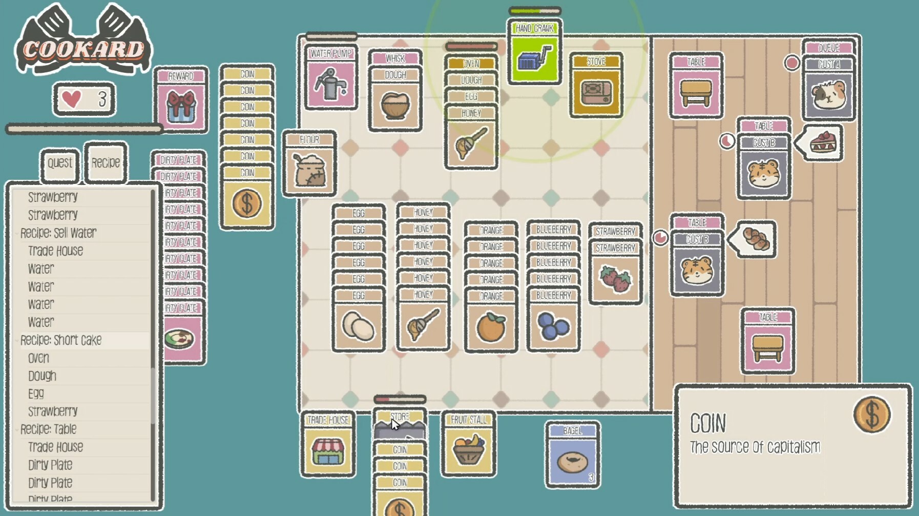 Скриншот из игры Cookard - 4