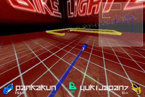Скриншот из игры LightBike Online - 3