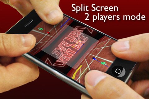 Скриншот из игры LightBike Online - 5