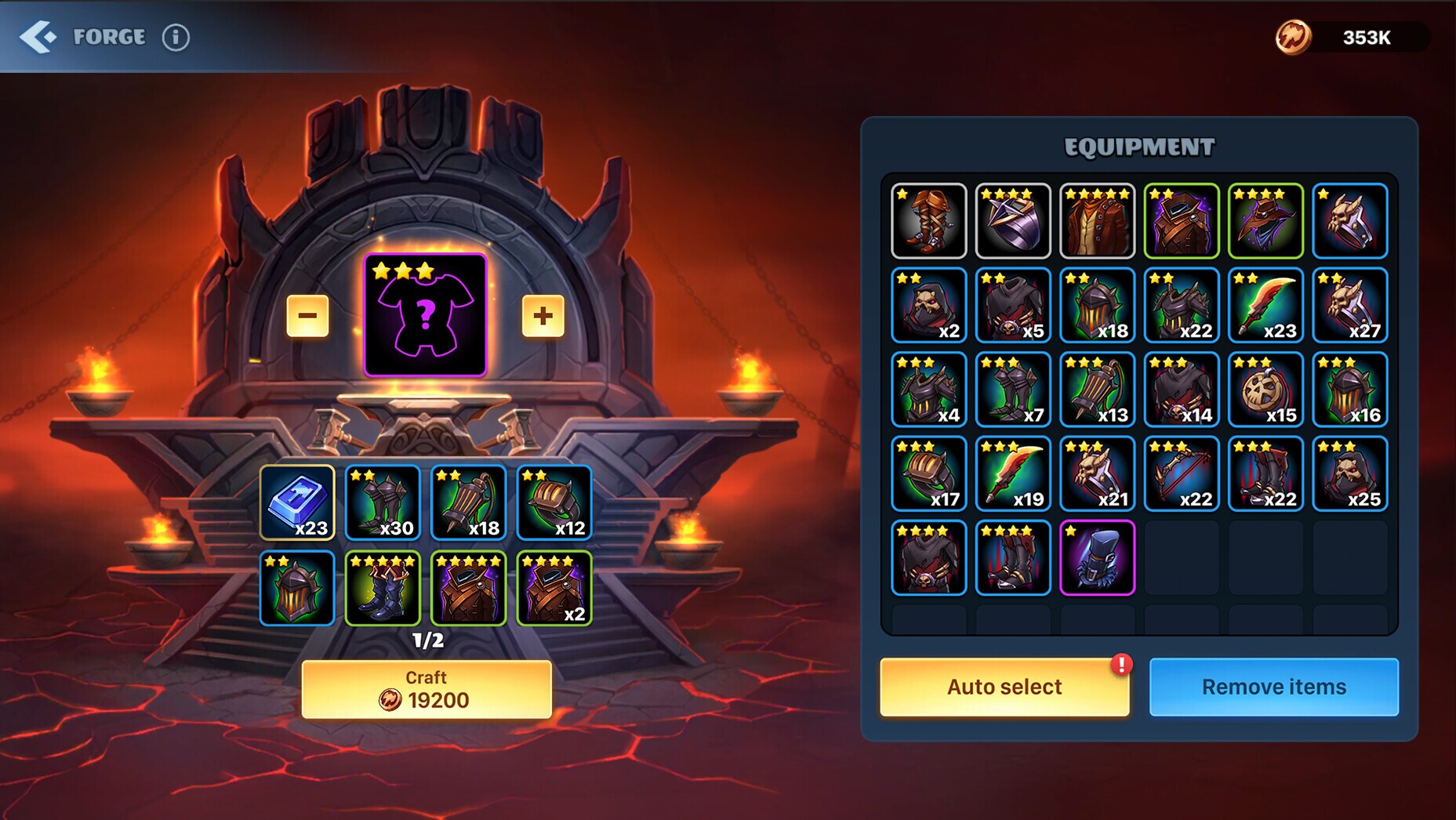 Скриншот из игры Auto Brawl Chess - 33