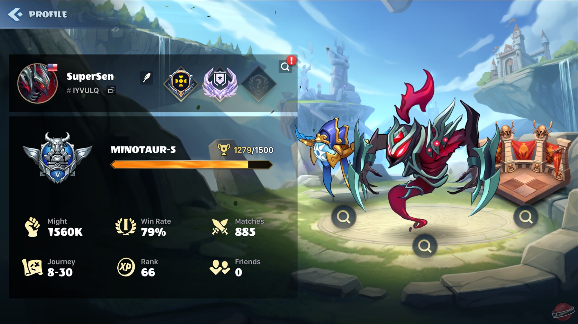 Скриншот из игры Auto Brawl Chess - 1