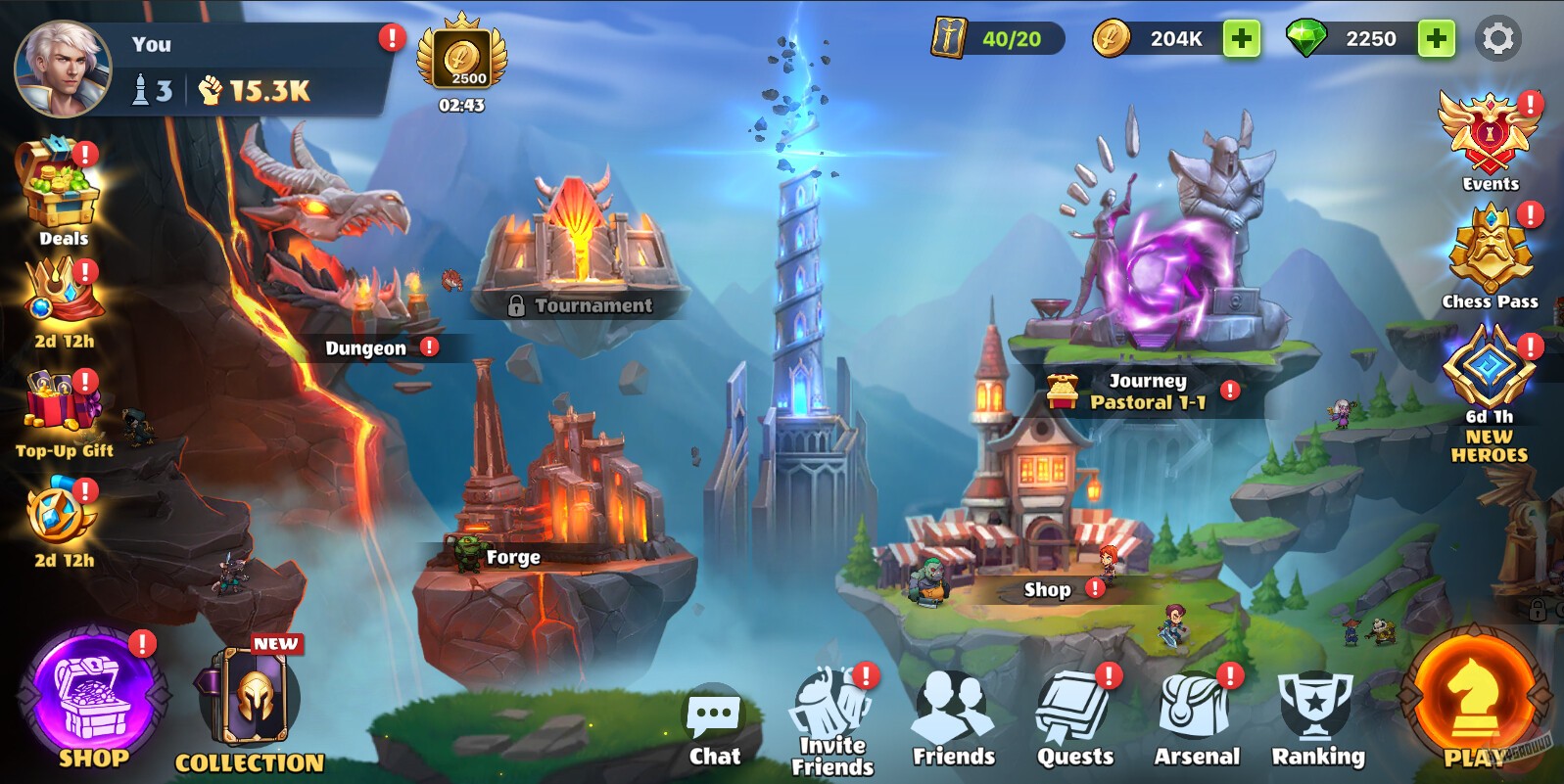 Скриншот из игры Auto Brawl Chess - 7