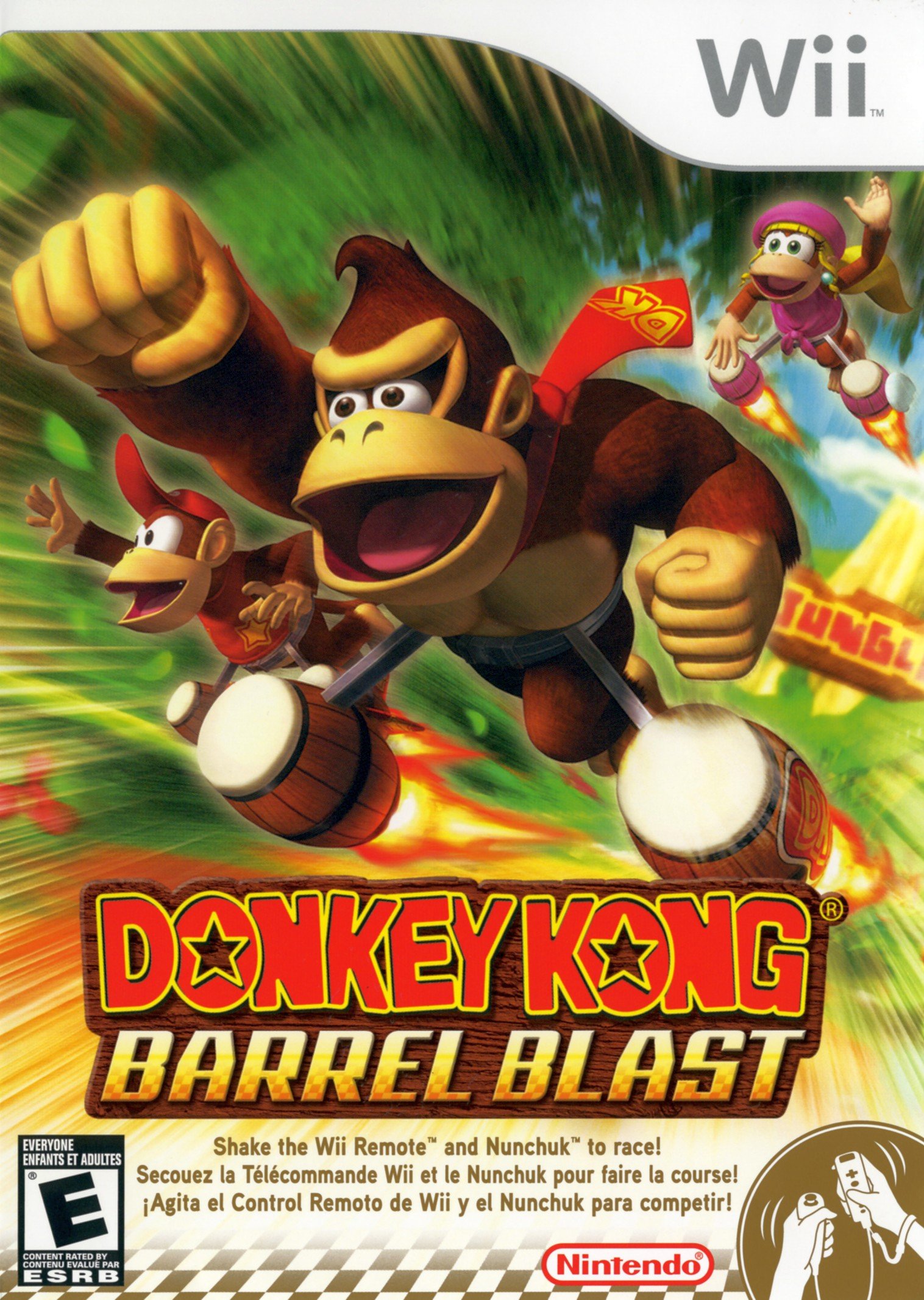 Обложка игры Donkey Kong: Barrel Blast