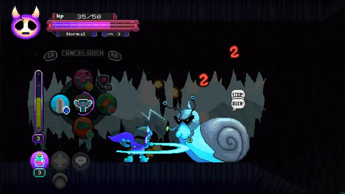 Скриншот из игры Underhero - 2