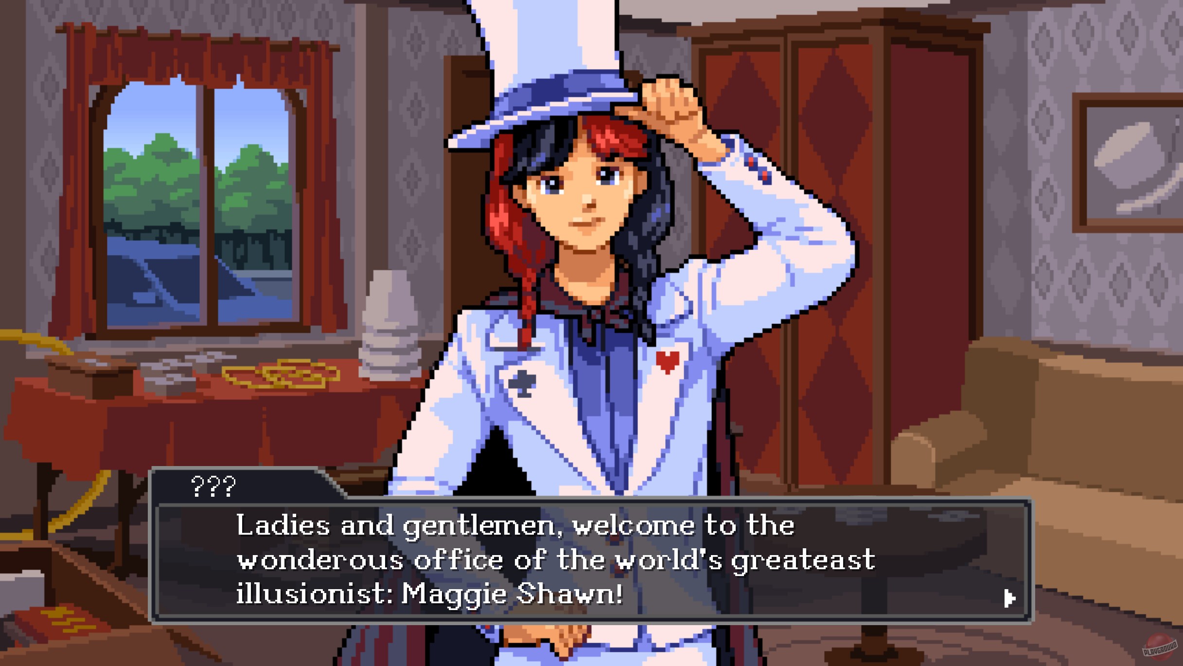 Скриншот из игры Paper Perjury - 2