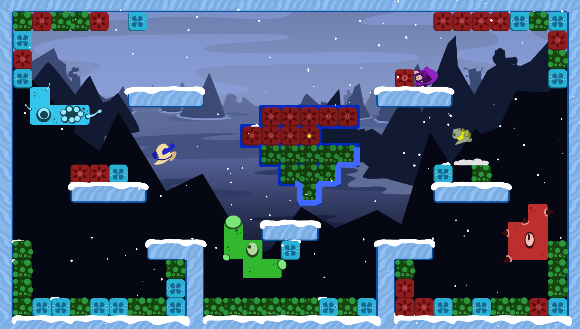 Скриншот из игры Fat Mask - 1