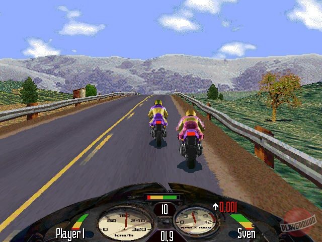 Скриншот из игры Road Rash - 3