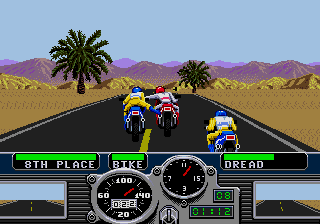 Скриншот из игры Road Rash - 2