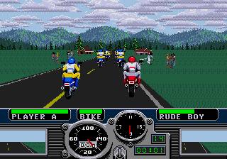 Скриншот из игры Road Rash - 8