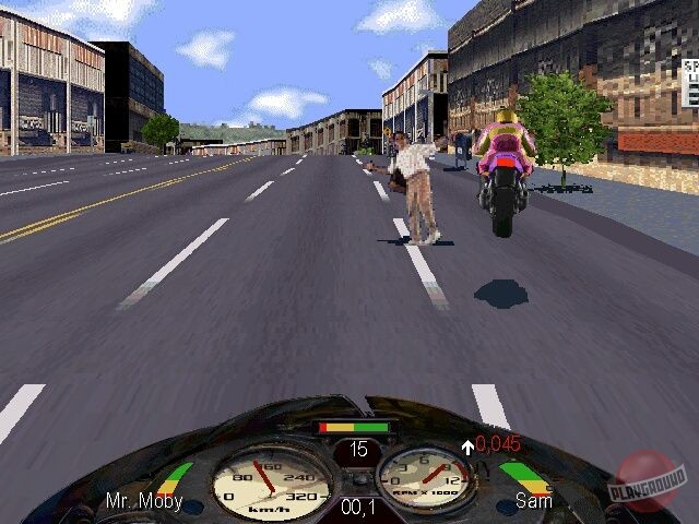 Скриншот из игры Road Rash - 12
