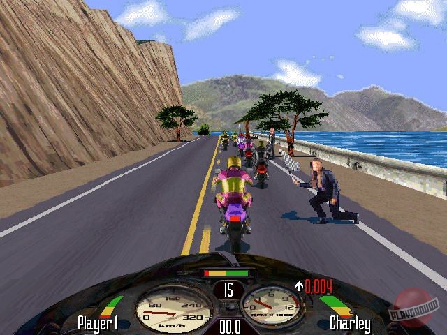 Скриншот из игры Road Rash - 9