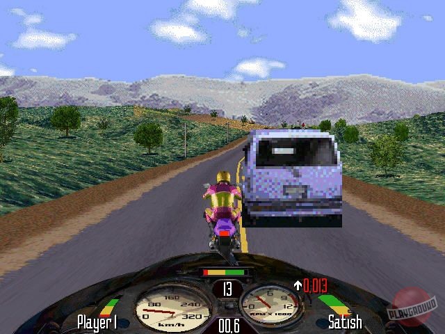 Скриншот из игры Road Rash - 11