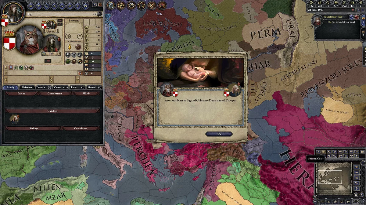 Скриншот из игры Crusader Kings 2: Holy Fury - 7