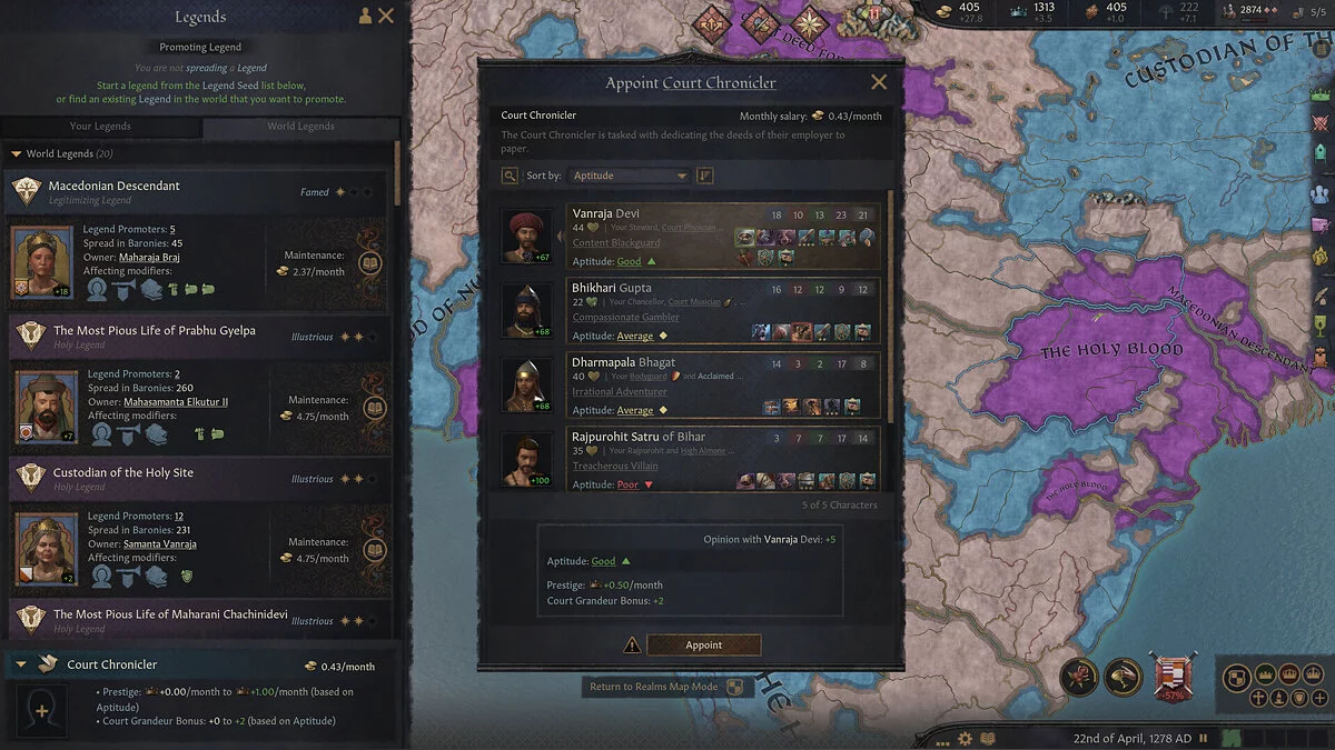 Скриншот из игры Crusader Kings 3: Legends of the Dead - 9