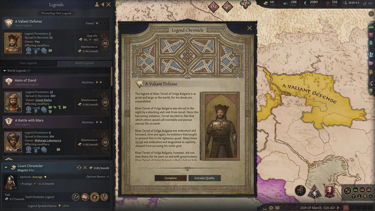 Скриншот из игры Crusader Kings 3: Legends of the Dead - 1