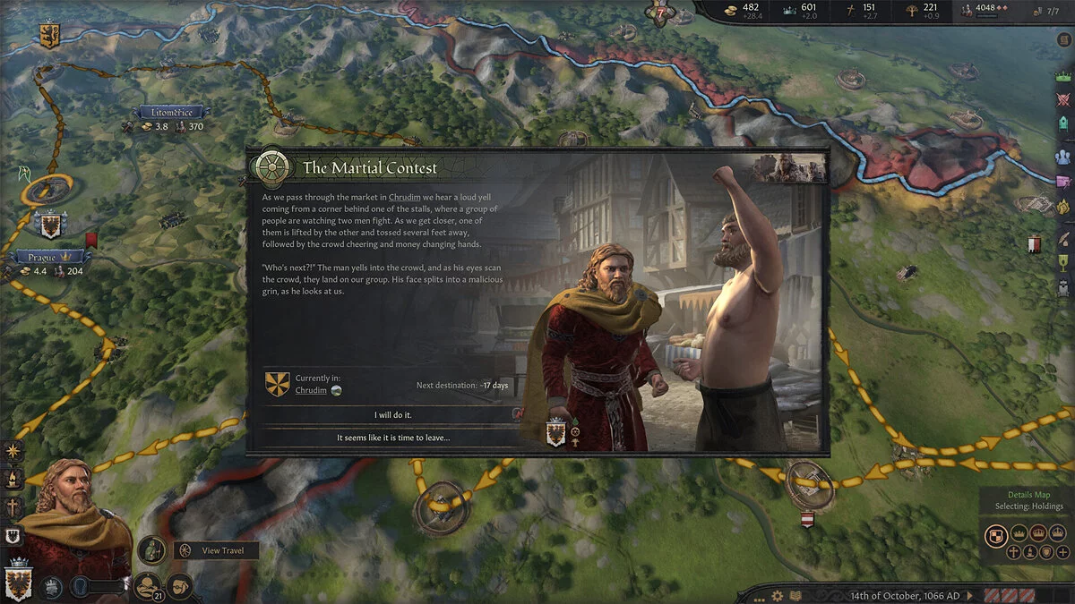 Скриншот из игры Crusader Kings 3: Wandering Nobles - 8