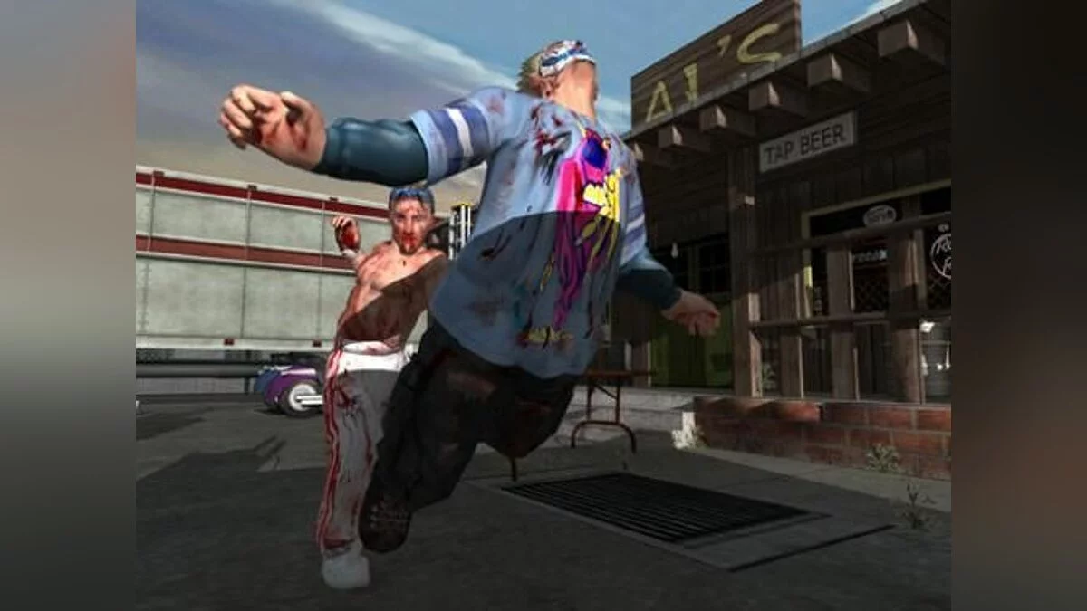 Скриншот из игры Backyard Wrestling: Don't Try This at Home - 5