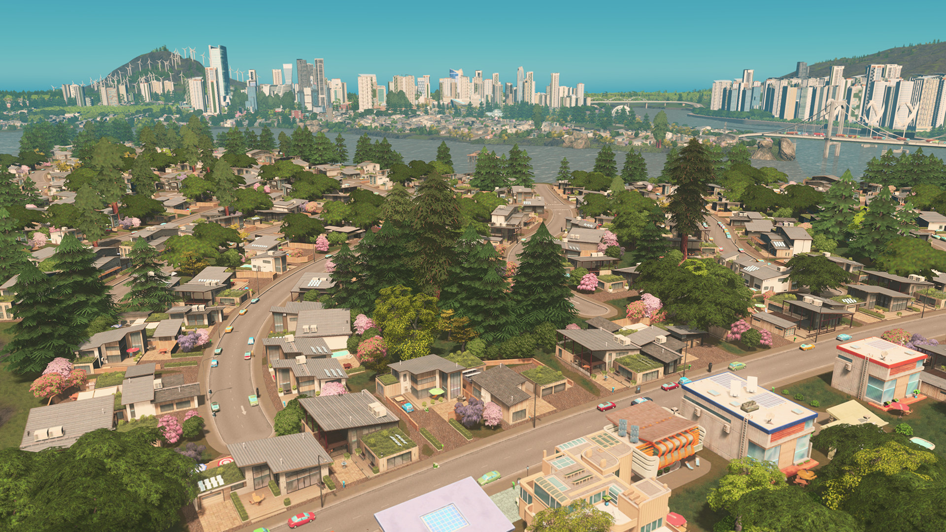 Скриншот из игры Cities: Skylines - Green Cities - 1
