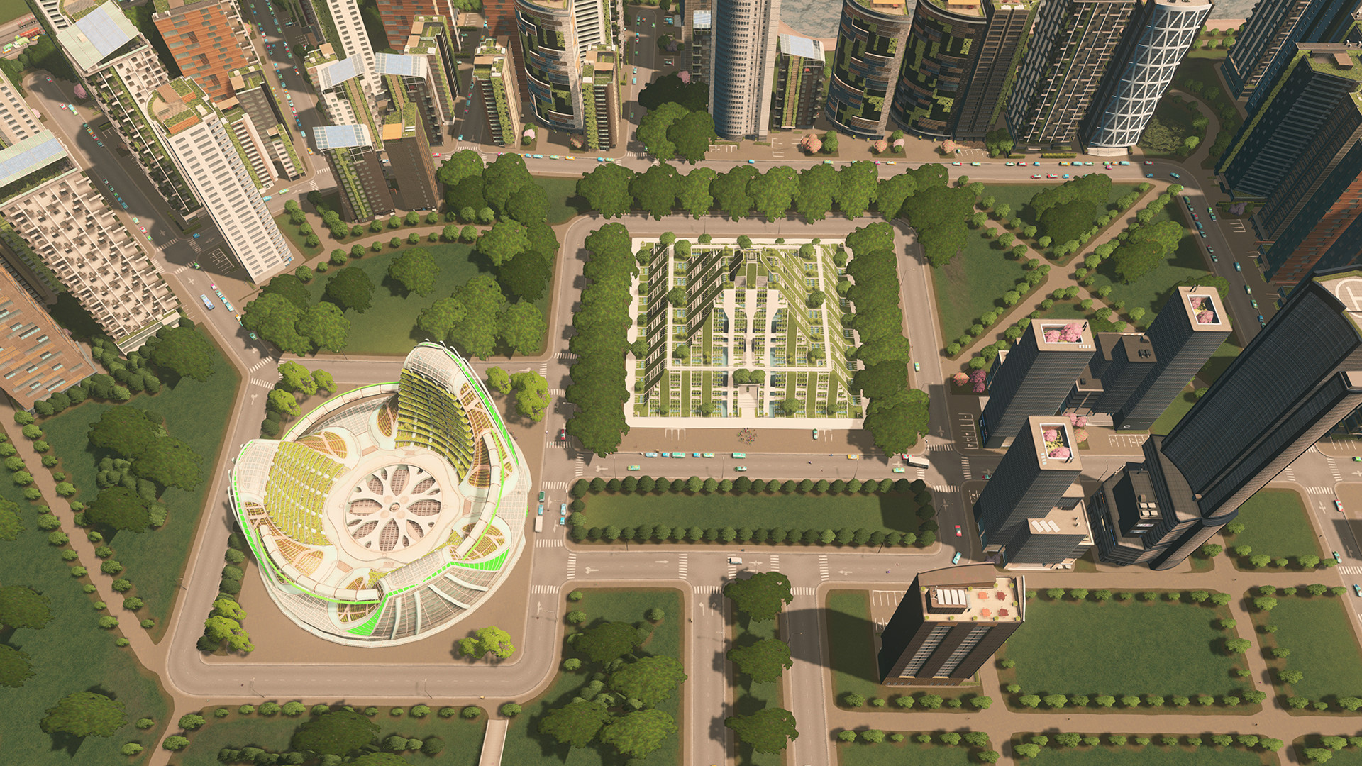 Скриншот из игры Cities: Skylines - Green Cities - 3