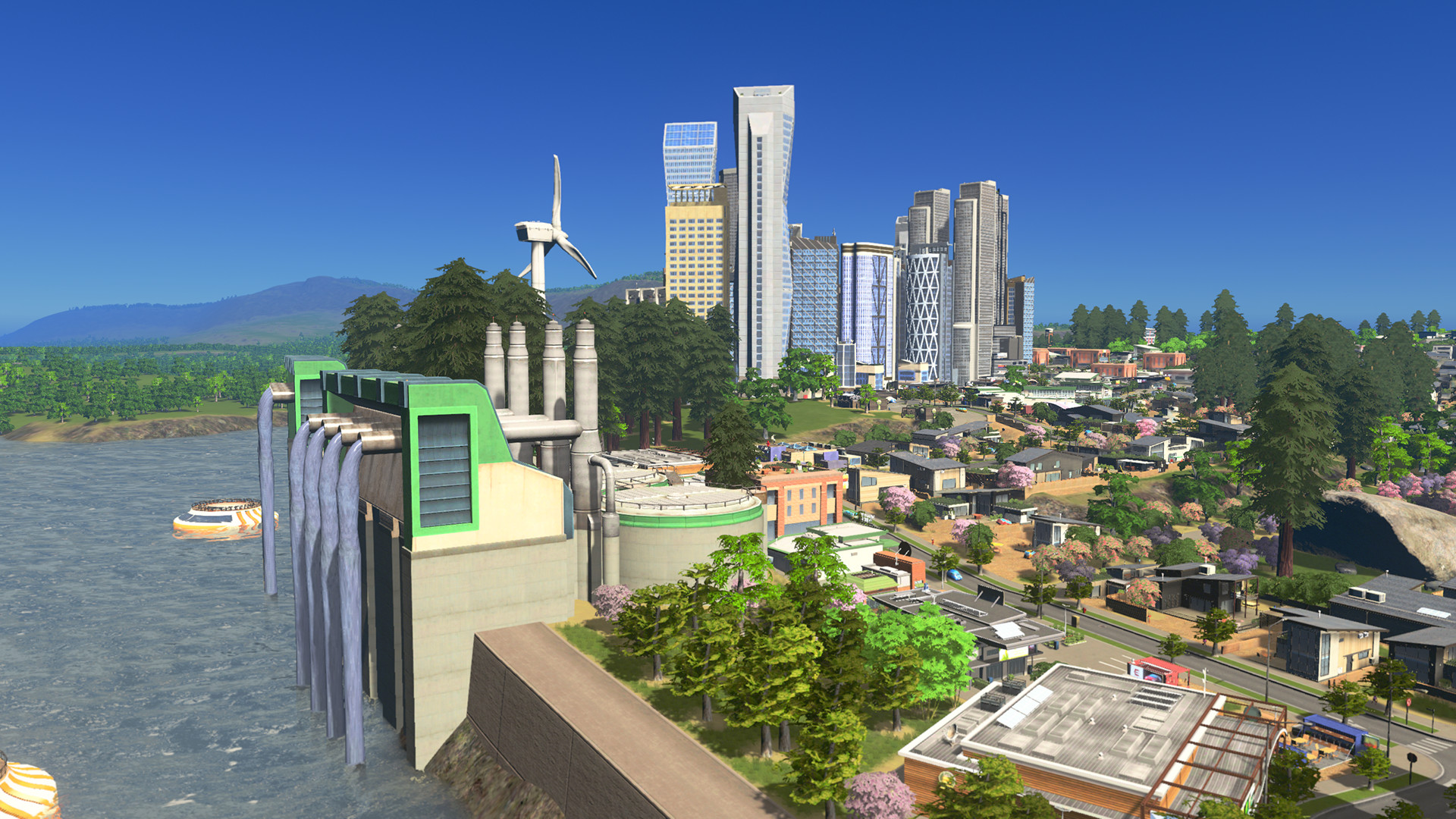 Скриншот из игры Cities: Skylines - Green Cities - 5