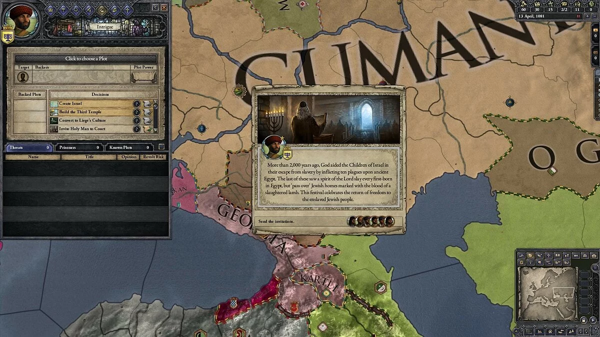 Скриншот из игры Crusader Kings 2: Sons of Abraham - 3