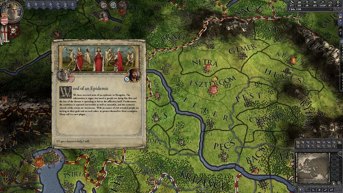 Скриншот из игры Crusader Kings 2: The Reaper's Due - 1