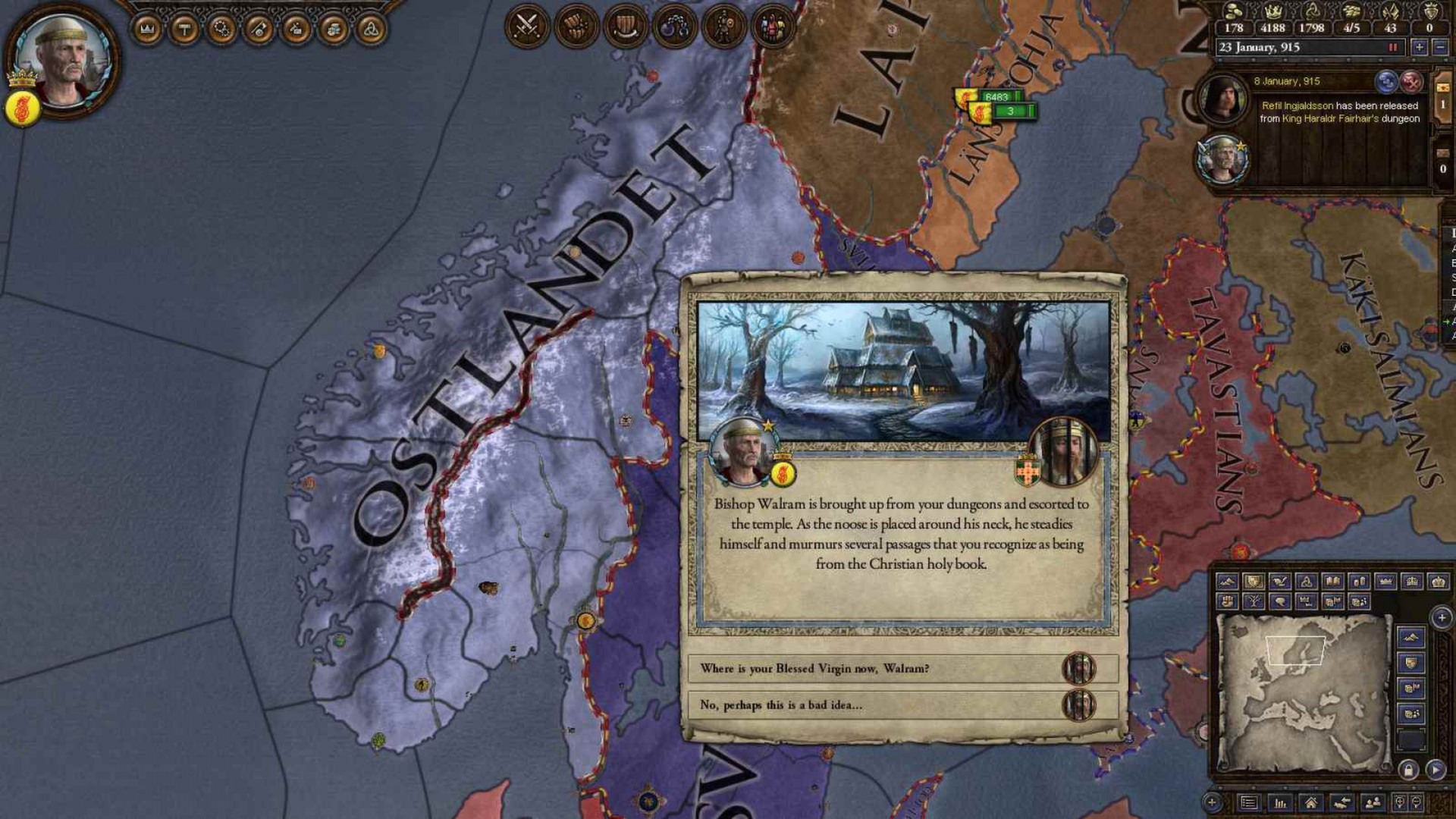 Скриншот из игры Crusader Kings II: The Old Gods - 18