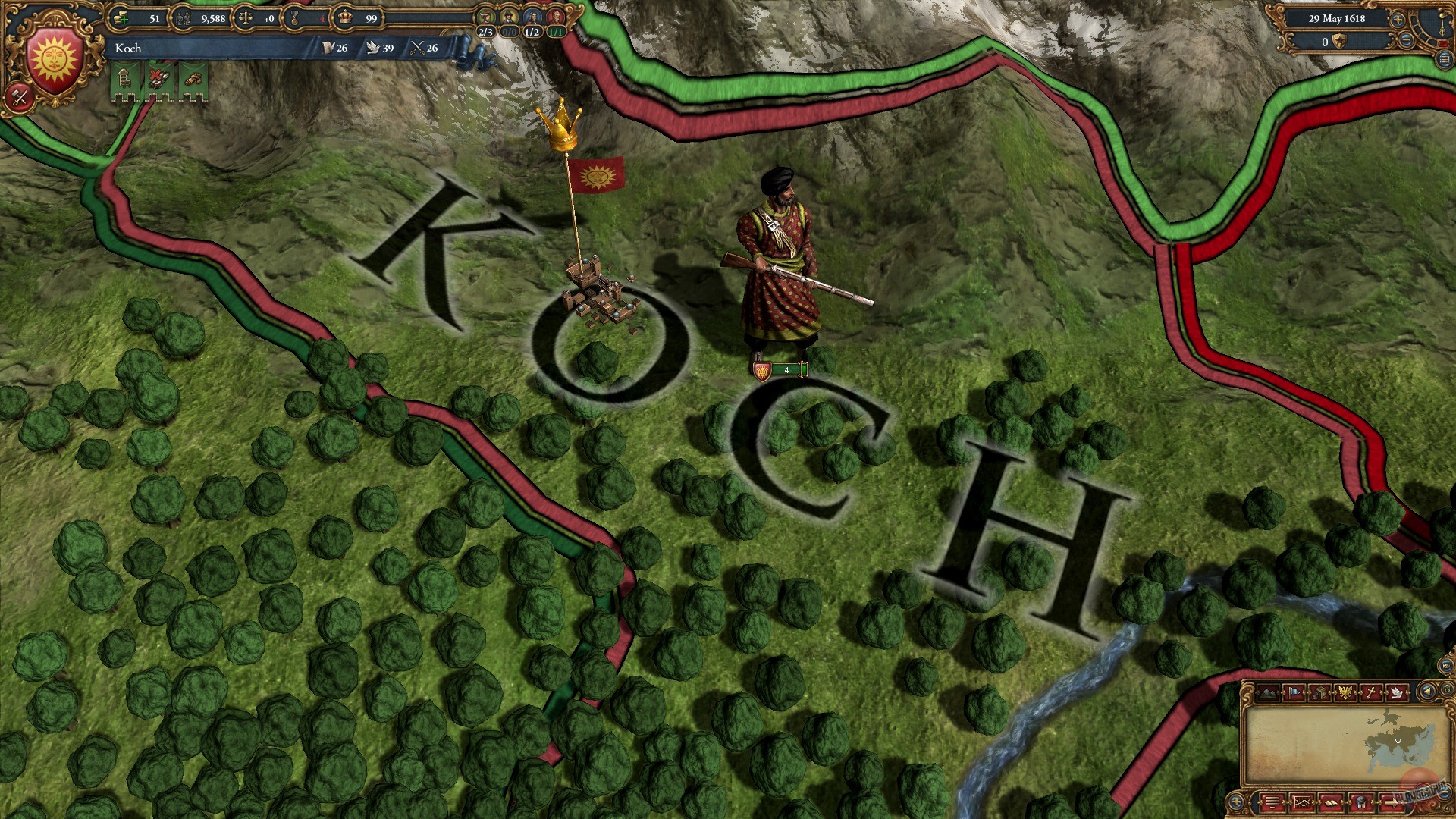 Скриншот из игры Europa Universalis 4 - 129